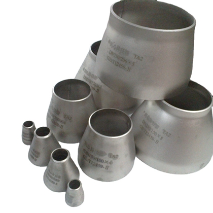 pipe fitting titanium seamless concentric reducer 